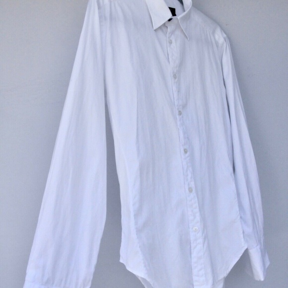 ROBERTO CAVALLI for H&M White Button Down Shirt M - Picture 4 of 11